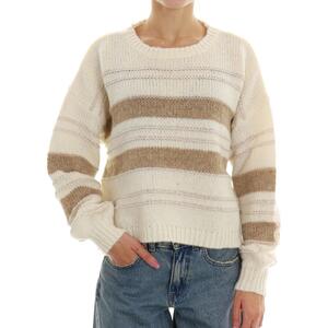 MAGLIA A RIGHE BIANCO